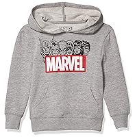Marvel Girls' Hooded Sweatshirt