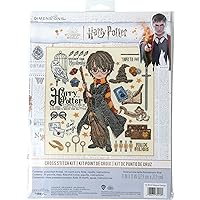 Dimensions 70-35416 Magical Design Harry Potter Counted Cross Stitch Kit for Beginners, 11