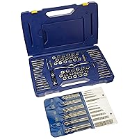 IRWIN Tools Tap And Die Set, Performance Threading System, Deluxe, 116-Piece (1813817)