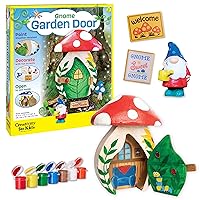 Creativity for Kids Gnome Garden Door - Painting Arts and Crafts for Boys and Girls, Kids Activities for Ages 6-8+