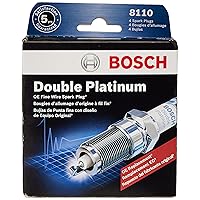 BOSCH 8110 OE Fine Wire Double Platinum Spark Plug - Pack of 4