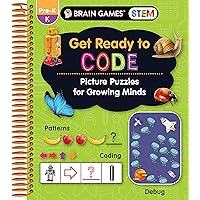 Brain Games STEM - Get Ready to Code: Picture Puzzles for Growing Minds (Workbook for Kids 3 to 6) Brain Games STEM - Get Ready to Code: Picture Puzzles for Growing Minds (Workbook for Kids 3 to 6) Spiral-bound