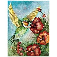 DOTOLOGIE 5D Hummingbird Diamond Painting Kit for Adults, 12