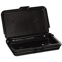 SB741 Slim Blow Molded Empty Carry Case, 6 x 3.5 x 1, Interior,Black
