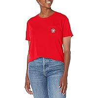 Tommy Hilfiger Women's Front Pocket Boyfriend Fit Soft T-shirt