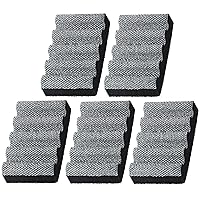 5 Restaurant Grade Griddle Cleaning Pads Sponge Scouring Metal Grill Heavy Duty