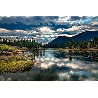 Rocky Mountain Photography Print (Not Framed) Picture of Peaceful Morning Along Snake River in Grand Teton National Park Wyoming Nature Wall Art Western Decor (4