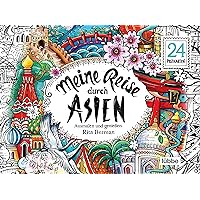 Meine Reise durch Asien: Ausmalen und genießen. 24 Postkarten