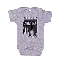 Somebody In Arizona Loves Me, AZ Baby Onesie, Unisex Infant Bodysuit