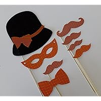 Halloween Photo Booth Party Props Mustache on a Stick