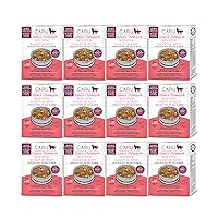 Caru Real Beef Stew for Dogs, Natural Adult Wet Dog Food with Added Vitamins & Minerals, Free From Grain, Wheat & Gluten (Pack of 12)