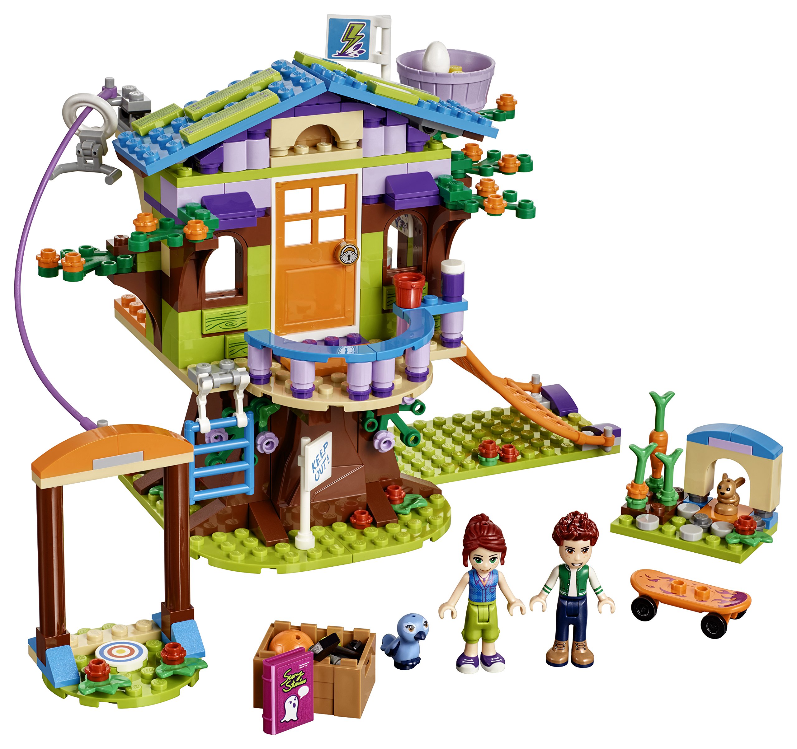 LEGO Friends Mia's Tree House 41335 Creative Building Toy Set for Kids, Best Learning and Roleplay Gift for Girls and Boys (351 Pieces)