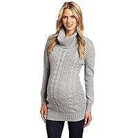 Ripe Maternity Women's Maternity Cable Knit Sweater