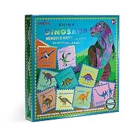 eeBoo: Shiny Dinosaur Memory and Matching Game, Developmental and Educational, Sharpens Recognition, Concentration and Memory, Perfect for Ages 3 and up