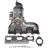 Dorman 674-256 Passenger Side Manifold Converter - Not CARB Compliant Compatible with Select Ford / Lincoln Models (Made in USA)