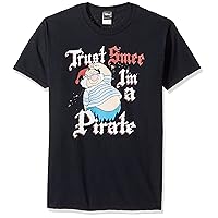 Disney Men's Peter Pan Tinkerbell Trust SMEE I'm A Pirate Graphic T-Shirt