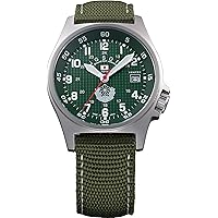 JSDF Model S455M-01 JSDF Men's Wristwatch, Standard Model, Dial Color - Green, Watch