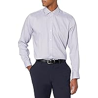 Buttoned Down Men's Slim Fit Spread Collar Pattern Dress Shirt