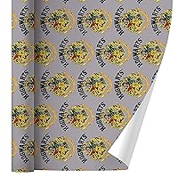 GRAPHICS & MORE Harry Potter Hogwarts Crest Gift Wrap Wrapping Paper Rolls