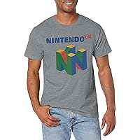 Nintendo Men's N64 Logo Short Sleeve T-Shirt