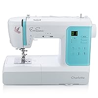 EverSewn Charlotte: 80-Stitch Computerized, Professional Quilting & Free Motion Features-Beginner to Expert Sewing Machine