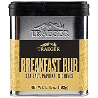 Traeger Grills SPC216 Breakfast Rub with Sea Salt, Paprika, & Chives