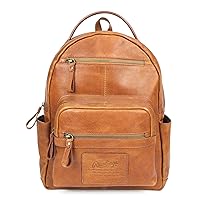 Leather Medium Backpack