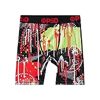 PSD Youth Boy's Bandana Print Boxer Briefs - Breathable and Supportive Kids Underwear with Moisture-Wicking Fabric