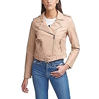 Levi's Women's Belted Faux Leather Moto Jacket (Regular & Plus Size)