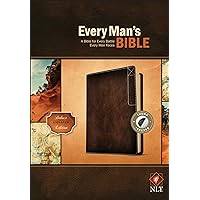 Every Man's Bible: New Living Translation, Deluxe Explorer Edition (LeatherLike, Brown, Indexed) – Study Bible for Men with Study Notes, Book Introductions, and 44 Charts Every Man's Bible: New Living Translation, Deluxe Explorer Edition (LeatherLike, Brown, Indexed) – Study Bible for Men with Study Notes, Book Introductions, and 44 Charts Imitation Leather