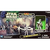 Star Wars: Power of the Force Cantina 3-D Display Diorama with Sandtrooper & Patrol Droid