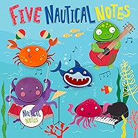Five Nautical Notes - Children's Touch and Feel Sound Book with Ocean Sounds