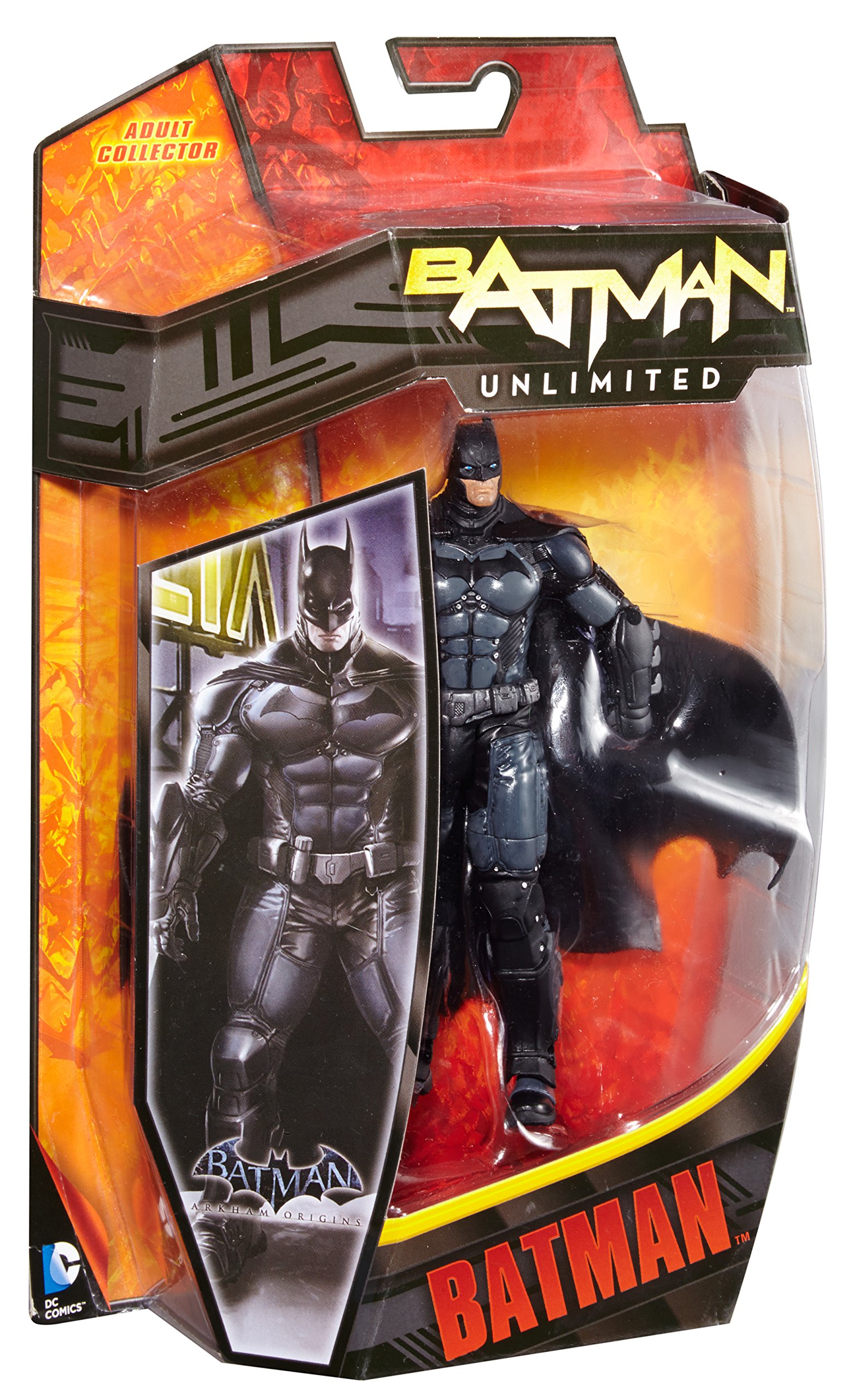 Mua Batman Unlimited Arkham Origins Batman Action Figure, Black/Grey trên  Amazon Mỹ chính hãng 2023 | Fado