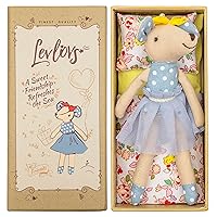 LEVLOVS Christmas Mouse in a Matchbox and Friends Toy Baby Registry Gift (Bunny) (Mouse Rosie)