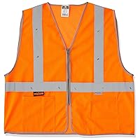 Radwear HV-5ANSI-PCZ-2XL Industrial Safety Vest