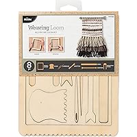 Bucilla Weaving Loom Kit, 8 pc, Rectangle All-in-One
