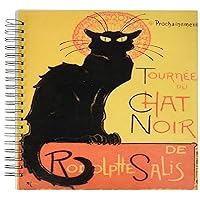 3dRose db_46907_2 Le Chat Noir Advertising, Art Nouveau, Black Cat, Cat, Cats, Chat Noir, Le Chat Memory Book, 12 by 12-Inch