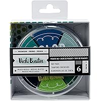 American Crafts Medium Vicki Boutin - Stamp Set 1 - Cool Tones (6 Piece) 343901