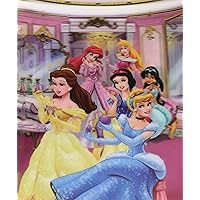 6 Princesses - Jasmine, Cinderella, Ariel, Belle, Snow White, Aurora 3D Lenticular Poster Print 12x16