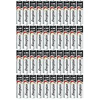 Energizer AA Max Alkaline E91 Batteries Made in USA - Expiration 12/2024 or Later - 40 Count