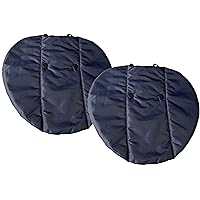 LoveNCreatures – Water Resistant - Chicken Saddle Jacket (2 Apron Pack) Hen Supplies w/Over The Wing Poultry Feather Saver | Hackle to Tail Safety Pad & Pecking Protection Vest Medium/Large Breeds