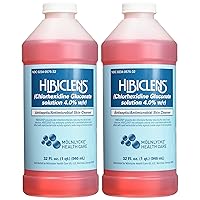 Hibiclens Antimicrobial Skin Liquid Soap, 32 Fluid Ounce (Pack of 2)