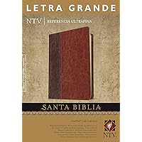 Santa Biblia NTV, Edición de referencia ultrafina, letra grande (Letra Roja, SentiPiel, Café/Café claro) (Spanish Edition)