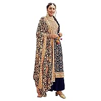 Delisa Wedding Party wear Embroidered Salwar Kameez Indian Dress Ready to Wear Salwar Suit For Women DF-1207