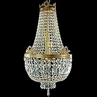 Oriental Furniture Crystal Beads Chandelier
