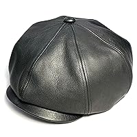 Daruma Cask Japan's First Tochigi Leather, Made in Japan, Vono Oil, Genuine Leather, Artisans Extreme, Octagonal Hunting Hat, Men's Gift, Father's Day, Birthday, Gift, Appreciation Feeling, Black