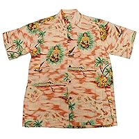 Mens Aloha Maid Vintage Fujiette Rayon Shirt