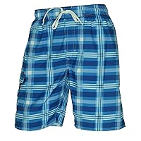 Men's Upstairs Plaid Swim Shorts