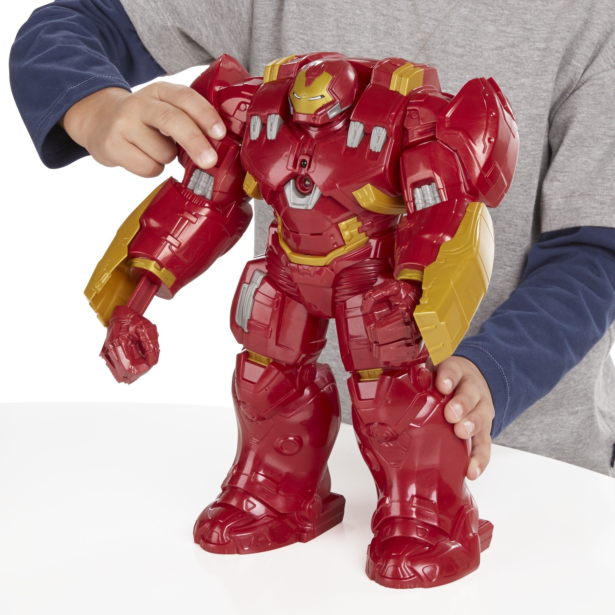 Marvel Avengers Titan Hero Tech Interactive Hulk Buster 12 Inch Figure(Discontinued by manufacturer)