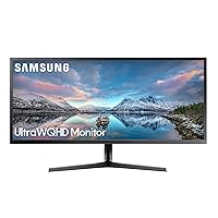 Samsung 34-inch Class Ultrawide Monitor with 21:9 Wide Screen, S34J552WQNXZA (Renewed)